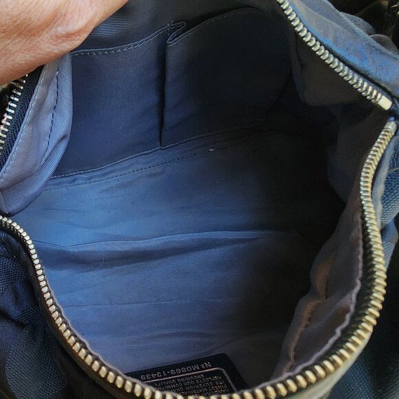 COACH M0869-13439 Parker Optic Art Black Signature Shoulder Bag - Picture 14 of 16